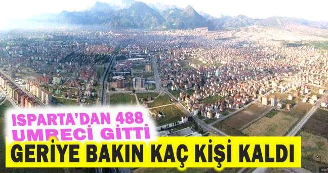 488 UMRECİ ISPARTA
