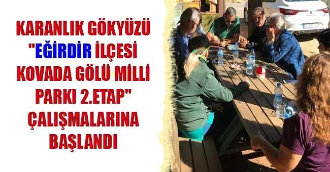 EĞİRDİR “KARANLIK GÖKYÜZÜ GÖZLEM ETKİNLİKLERİ”