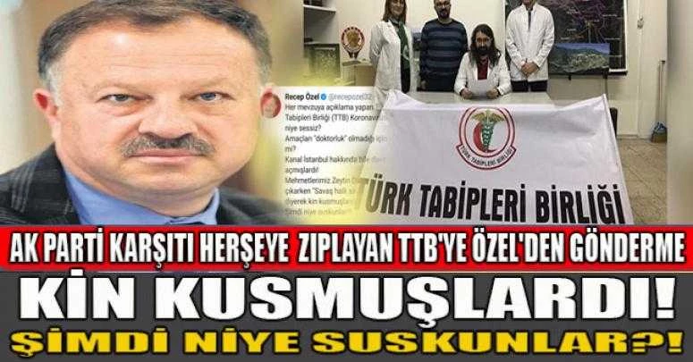 AK PARTİ KARŞITI HERŞEYE  ZIPLAYAN TTB