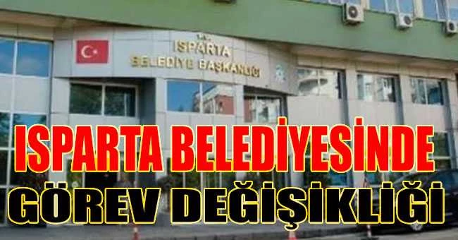 Isparta Belediyesi Sağlık İşleri Müdürü Değişti