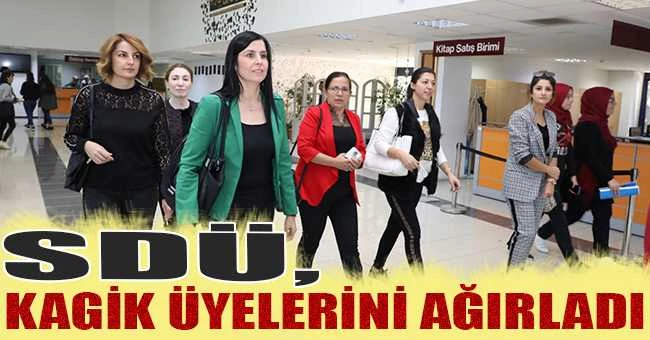 SDÜ KAGİK ÜYELERİNİ AĞIRLADI