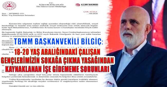 BİLGİÇ: 18-20 YAŞ ARALIĞINDAKİ ÇALIŞAN GENÇLER İÇİN DÜZENLEME YAPILDI