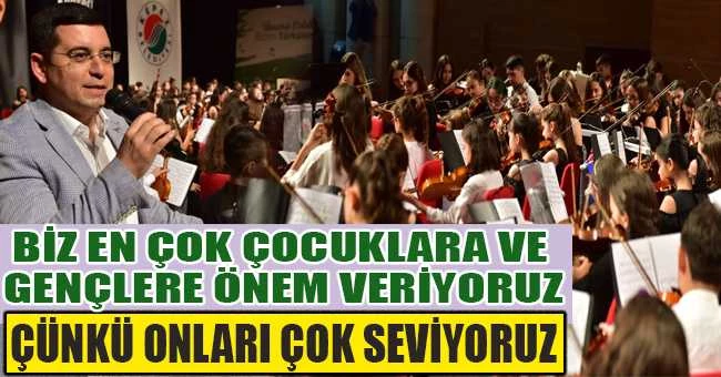 Tütüncü: Biz en çok çocuklara ve gençlere önem veriyoruz