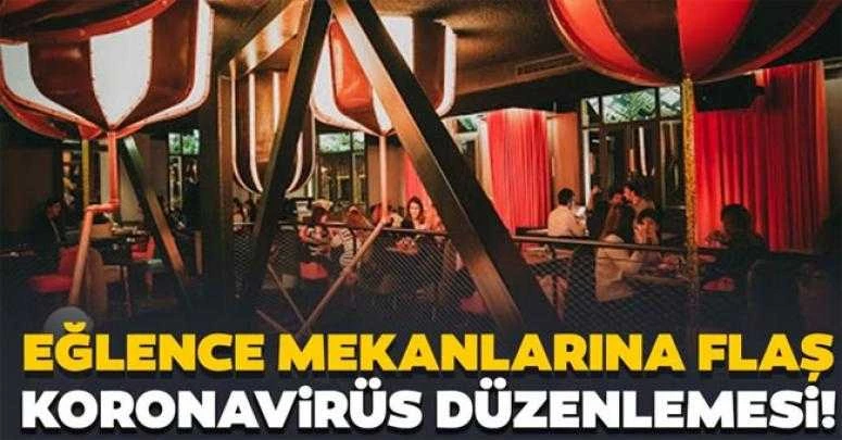 Eğlence mekanlarına Koronavirüs düzenlemesi