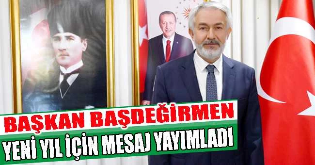 ISPARTA BELEDİYE BAŞKANI SAYIN ŞÜKRÜ BAŞDEĞİRMEN’İN YENİ YIL MESAJI