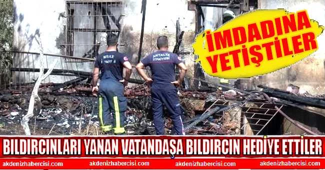 Bıldırcınları yanan vatandaşa bıldırcın hediye ettiler