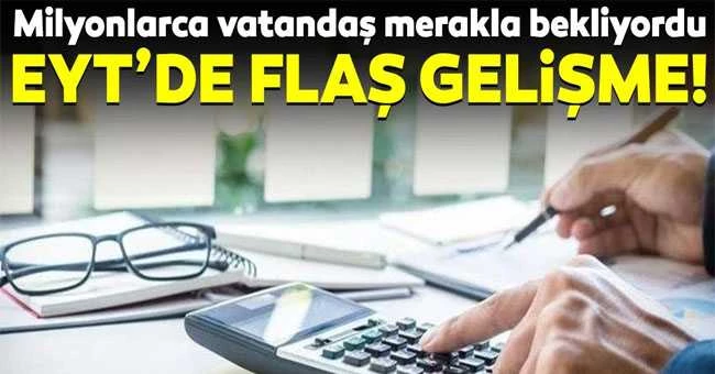 Emekllilikte yaşa takılanlar için flaş gelişme! EYT Meclis yolunda