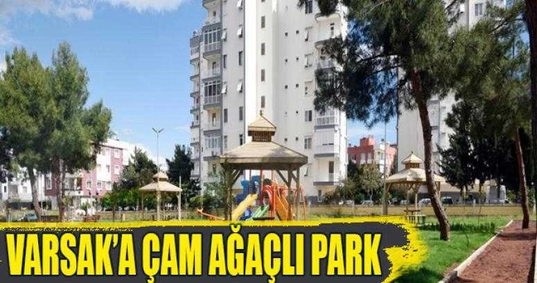 Kepez Varsak’a çam ağaçlı park