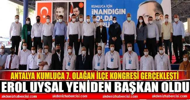 Antalya Kumluca 7. Olağan ilçe kongresi gerçekleşti