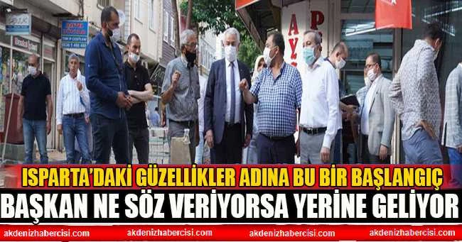 Isparta’daki güzellikler adına bu bir başlangıç