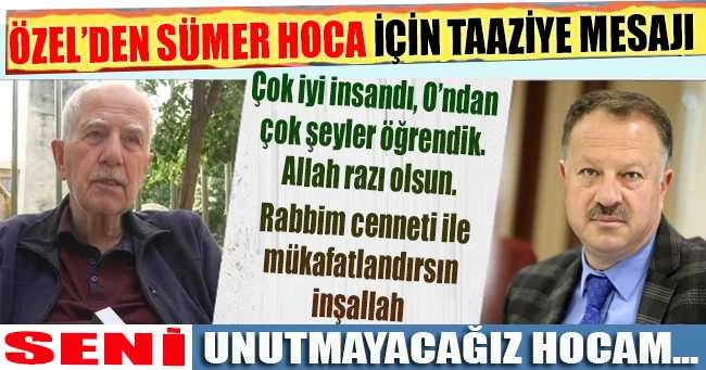 Özel: Ispartamız bir büyük değerini daha kaybetti