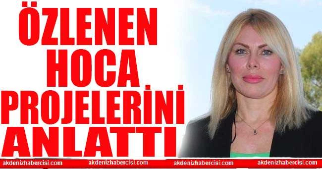 REKTÖR ÖZLENEN ÖZKAN PROJELERİNİ ANLATTI