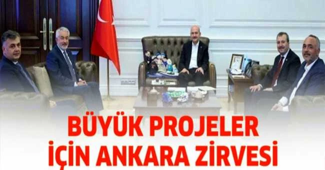 ISPARTA BELEDİYESİNDEN BÜYÜK PROJELER İÇİN ANKARA ZİRVESİ