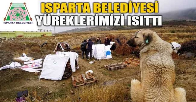 ISPARTA BELEDİYESİ YÜREKLERİ ISITTI