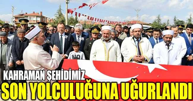 Kahraman Şehidimiz Son Yolculuğuna Uğurlandı