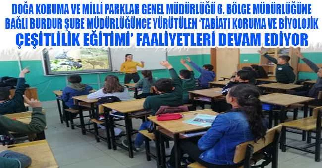 ‘Tabiatı Koruma ve Biyolojik Çeşitlilik Eğitimi’ faaliyetleri devam ediyor