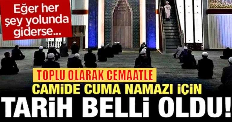 Camilerde Cuma namazı için tarih belli oldu