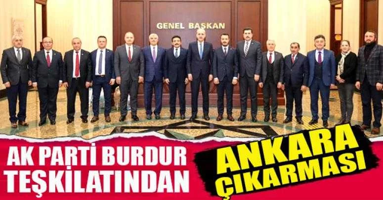 AK PARTİ BURDUR TEŞKİLATINDAN ANKARA ÇIKARMASI