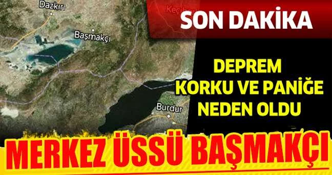 DEPREM BURDUR
