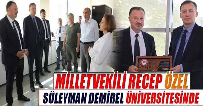 Milletvekili Özel, SDÜ