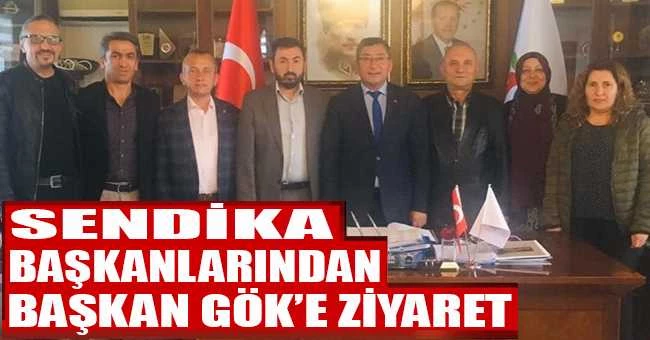 SENDİKA BAŞKANLARINDAN EĞİRDİR BELEDİYE BAŞKANI VELİ GÖK