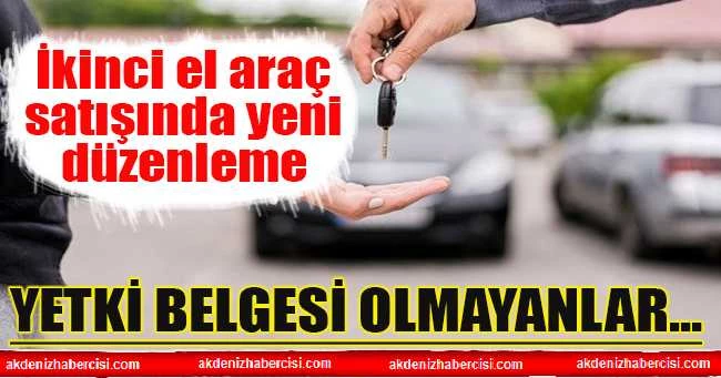 İkinci el araç satışında yeni düzenleme