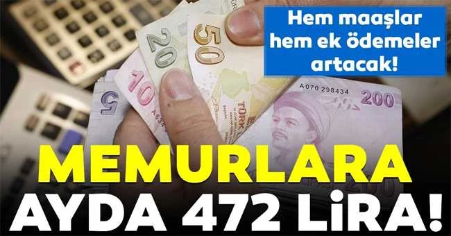 Memur için ayda 472 lira! 2020 memur Ocak zammı ve aile yardımı ne kadar olacak?