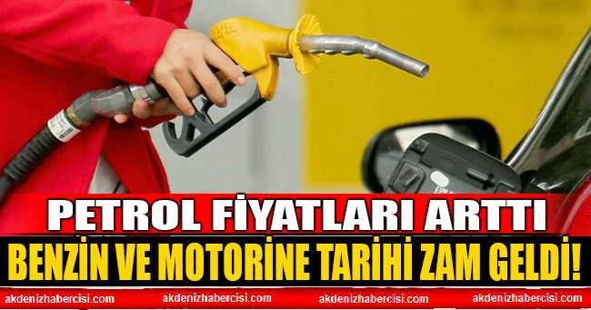 Petrol Arttı Benzin ve Motorine Tarihi Zam Geldi!
