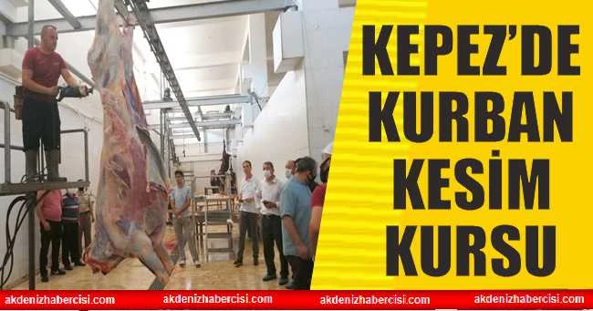 Kepez’de kurban kesim kursu