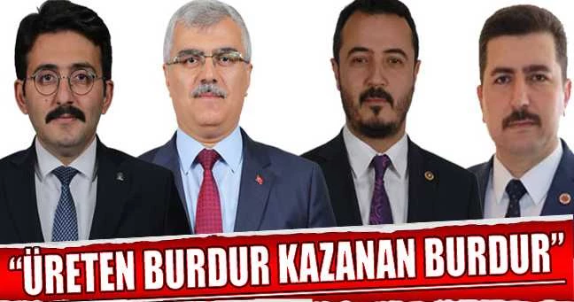“ÜRETEN BURDUR, KAZANAN BURDUR”