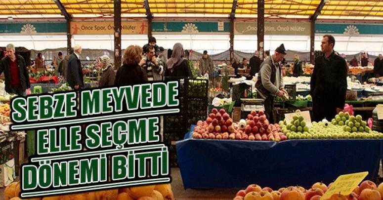 Sebze meyvede elle seçme dönemi bitti