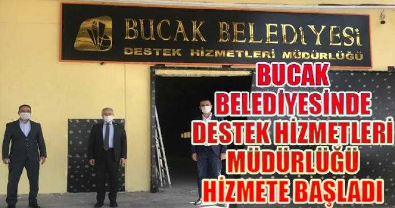 BUCAK BELEDİYESİNDE DESTEK HİZMETLERİ MÜDÜRLÜĞÜ HİZMETE BAŞLADI