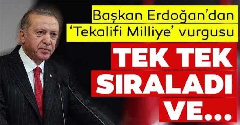 Başkan Erdoğan
