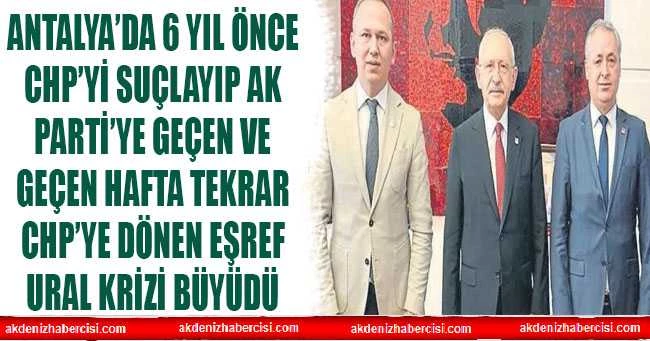 Ural CHP’yi böldü