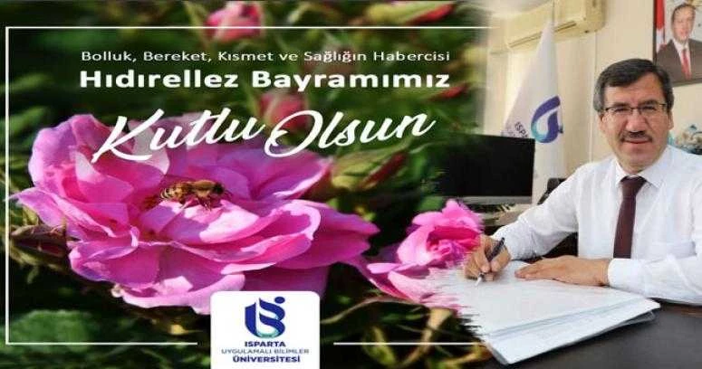 ISUBÜ Rektörü Diler’den Hıdırellez Bayramı Mesajı