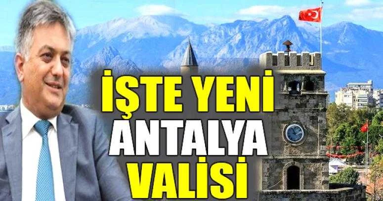 Balıkesir Valisi Ersin Yazıcı Antalya Valisi oldu