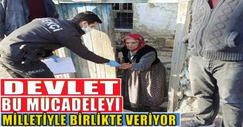 DEVLET, BU MÜCADELEYİ MİLLETİYLE BİRLİKTE VERİYOR