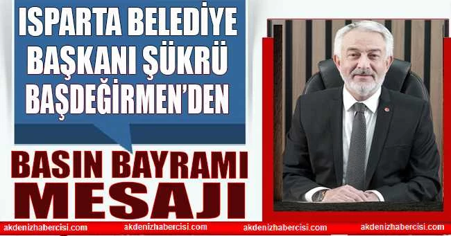 BAŞDEĞİRMENDEN BASIN BAYRAMI MESAJI