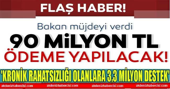 Bakan Selçuk duyurdu: İhtiyaç sahiplerine 90 milyon TL ödeme yapılacak