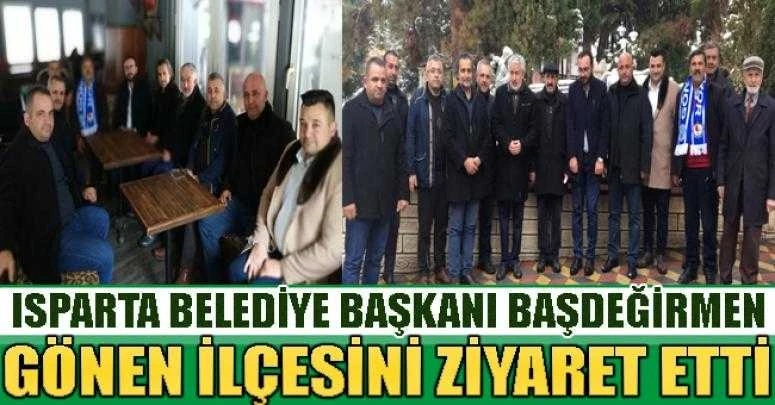 BAŞKAN BAŞDEĞİRMEN GÖNEN VATANDAŞLARLA BULUŞTU
