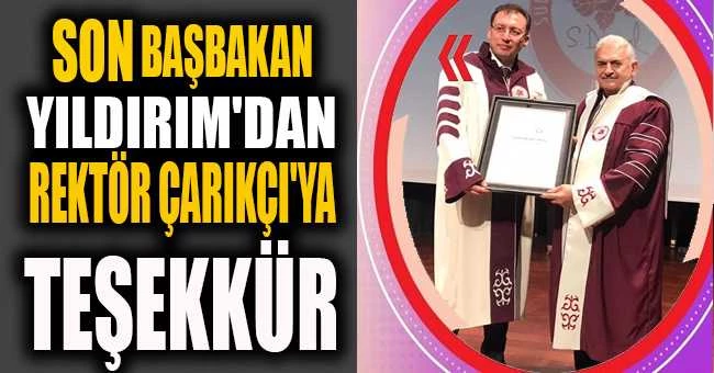 SON BAŞBAKAN YILDIRIM