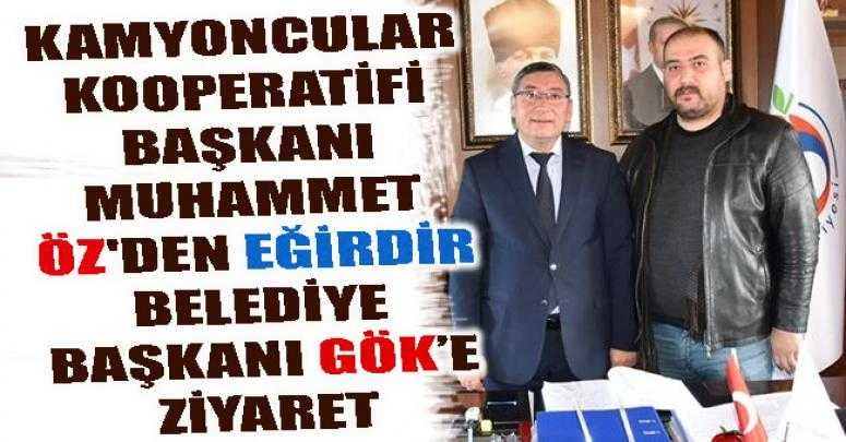 EĞİRDİR KAMYONCULAR ESNAFINDAN BAŞKAN GÖK