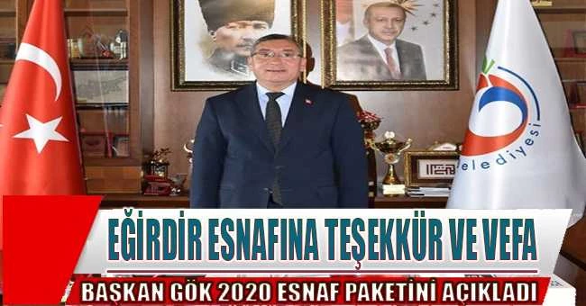 BAŞKAN GÖK 2020 ESNAF PAKETİNİ AÇIKLADI