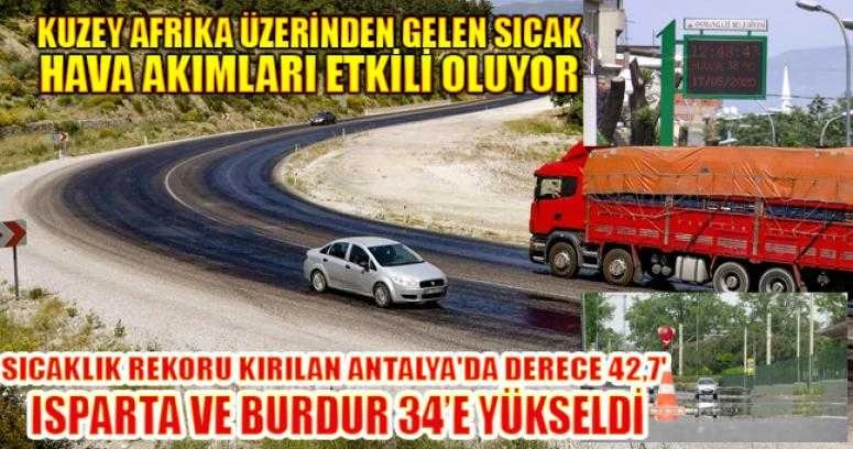 Antalya, Isparta, Burdur