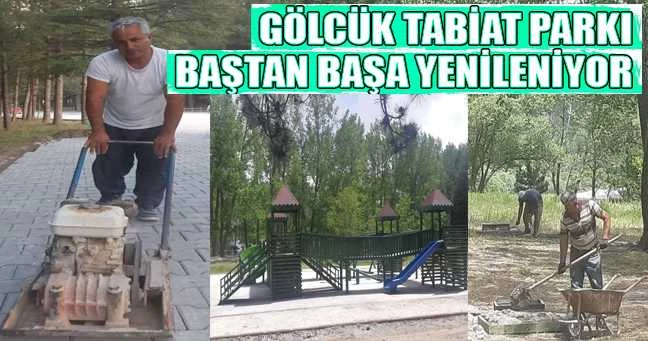 Gölcük Tabiat Parkı Baştan Başa Yenileniyor