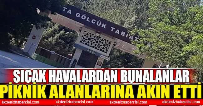 SICAKTAN BUNALANLAR PİKNİK ALANLARINA AKIN ETTİ