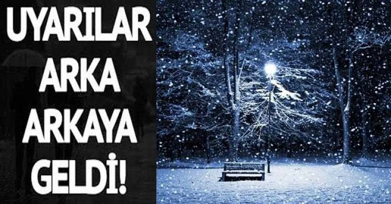 ŞİDDETLİ YAĞIŞ UYARISI