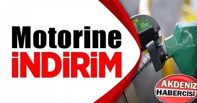 Motorine 15 kuruş indirim geldi