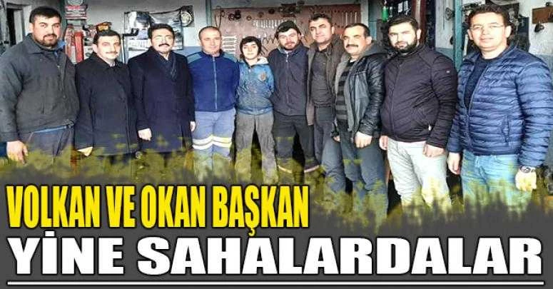VOLKAN BAŞKAN YİNE SAHALARDA