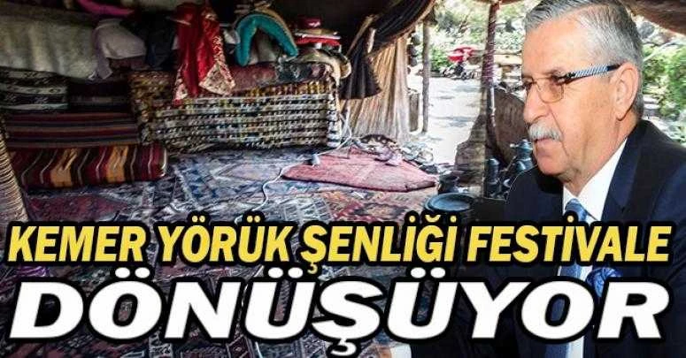 KEMER YÖRÜK ŞENLİĞİ FESTİVALE DÖNÜŞÜYOR